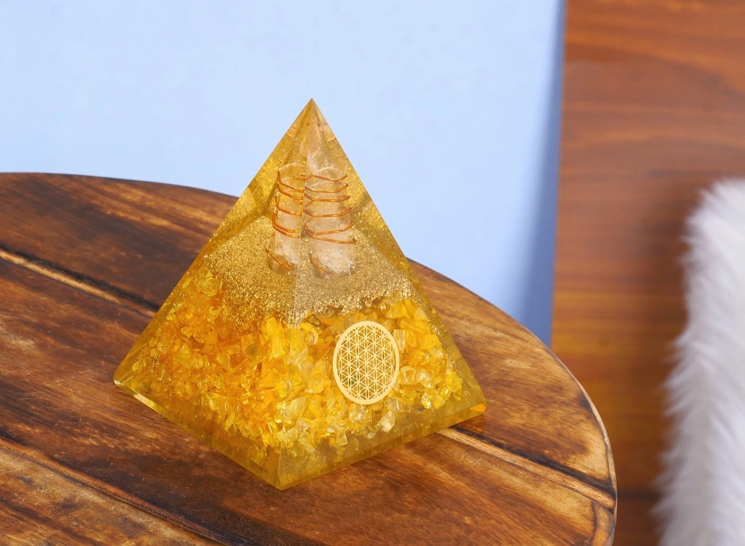 CITRINE PYRAMIDS